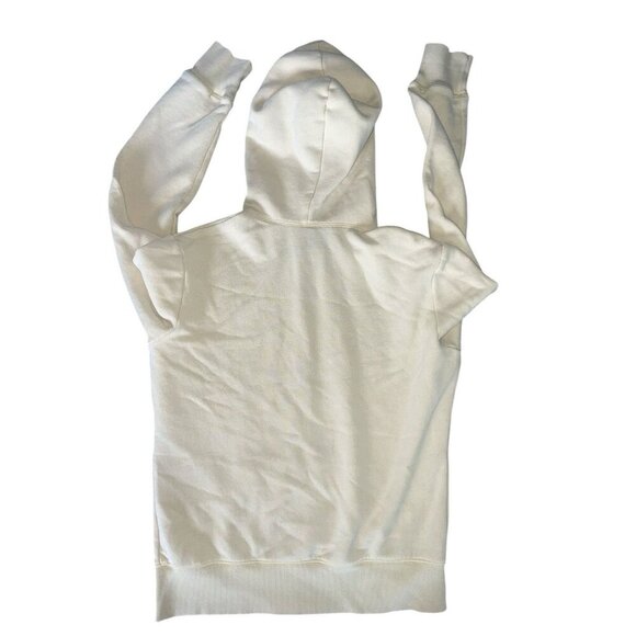 Lady Foot Locker Full Zip Pale Yellow Hoodie Sweatshirt Women's Small Full Zip - Picture 3 of 5